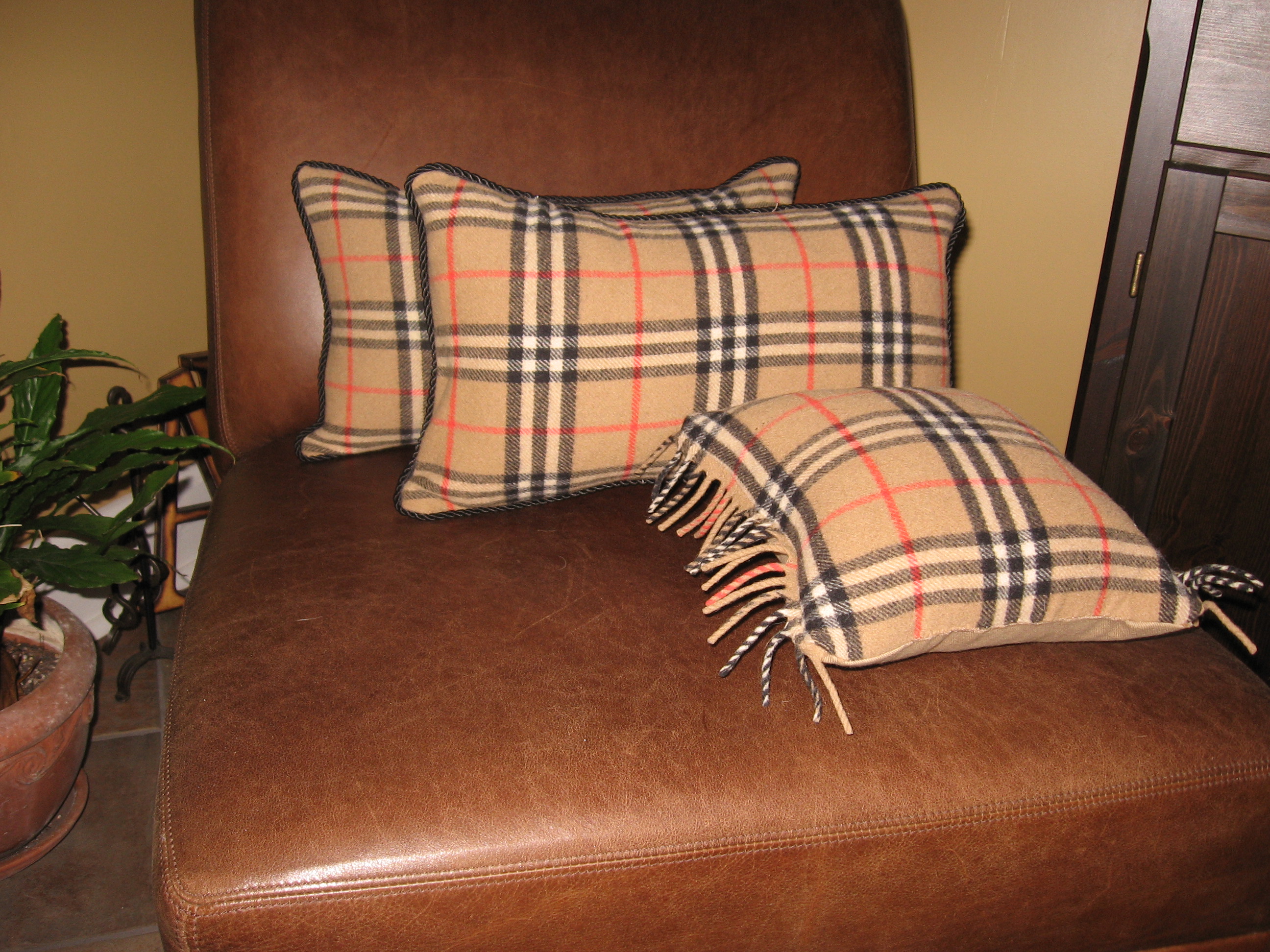 Burberry Accent Pillows (October 2010 Archives) Burberry Accent Pillows