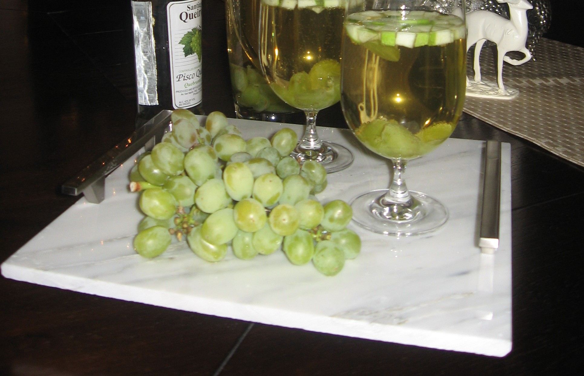 White Marble Serving Tray