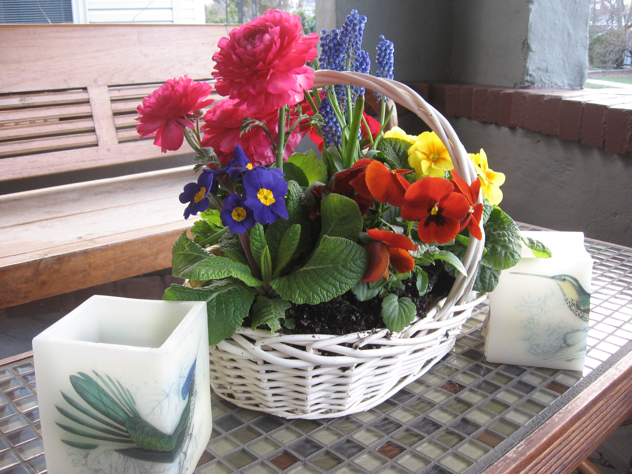 Easter Flower Basket