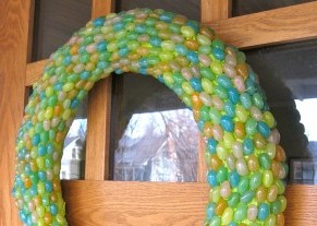 Jelly Bean Wreath